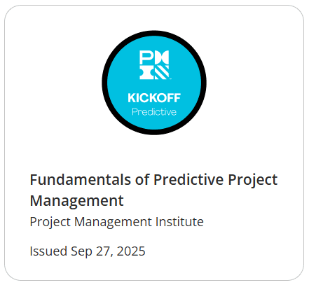 Predictive Project Management